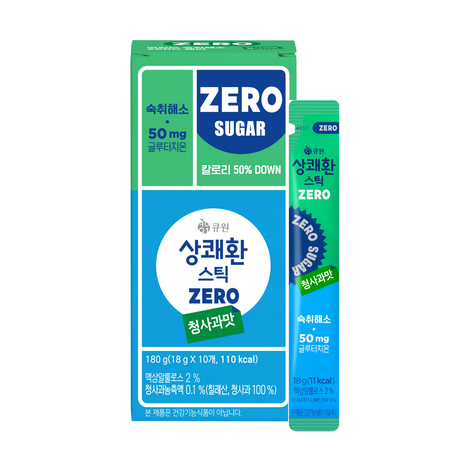 Gel Stick Apfel 10er Pack (Zero)